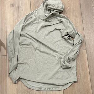 lululemon athletica Light Gray Hoodie